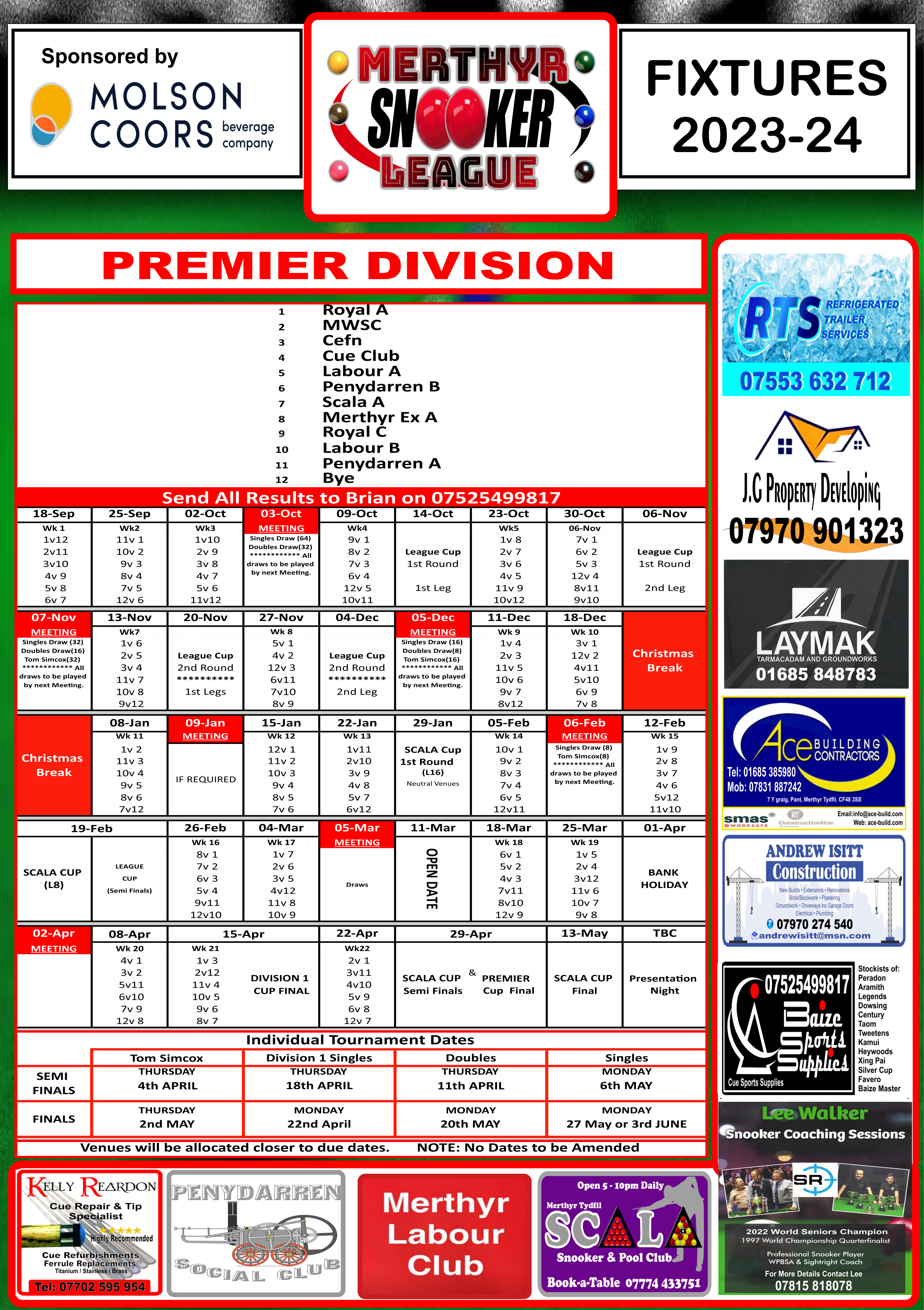 Premier Fixtures