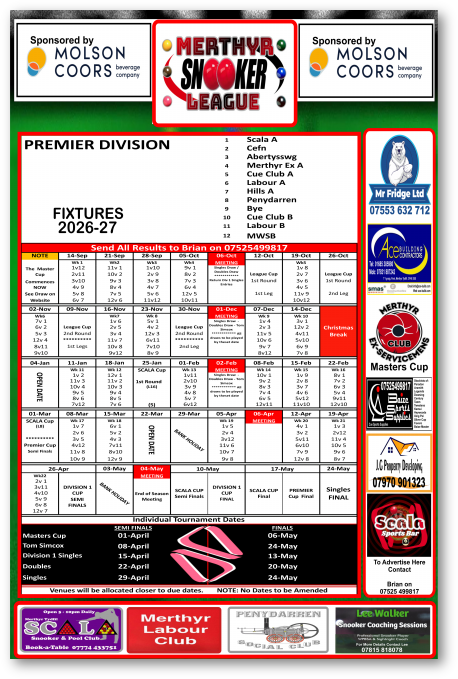 Pemier Fixtures